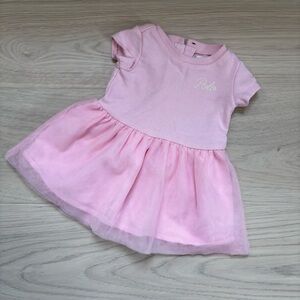 Ralph Lauren Soft Pink Knit Tutu Onesie